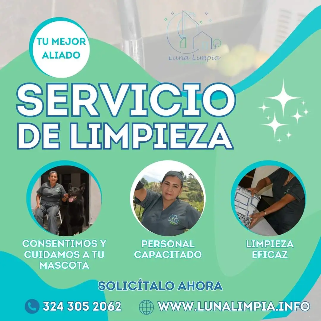 Planes de limpieza en medellín Luna Limpia